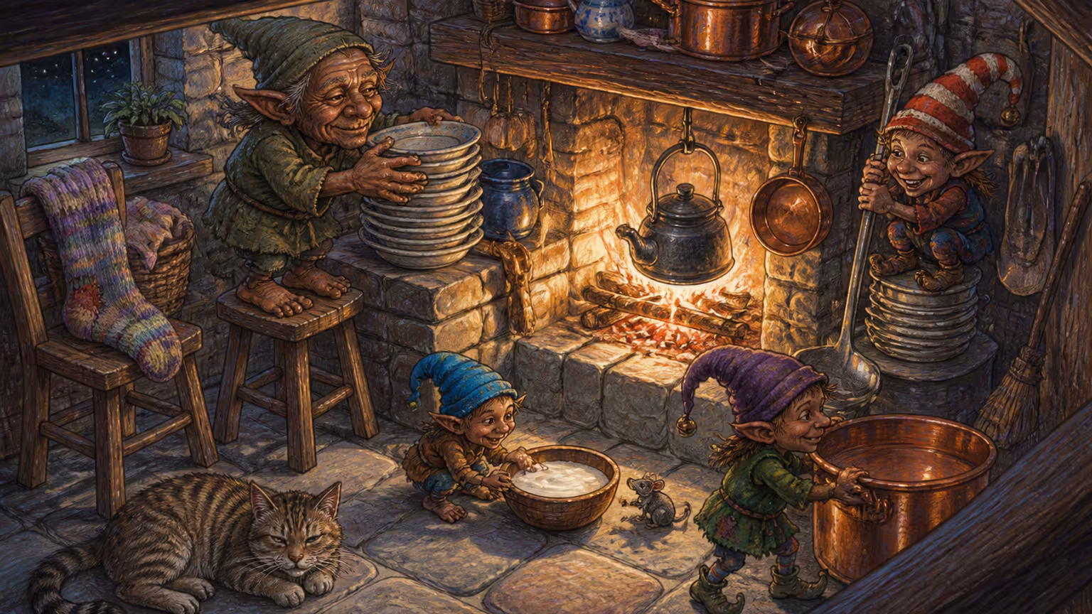 Brownie folklore: the British house spirit