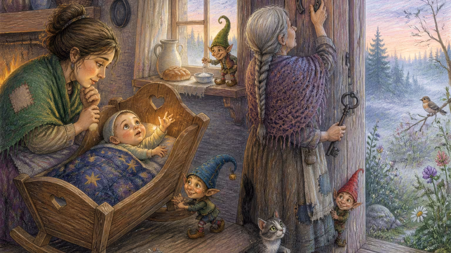 Los niños cambiados: el mito del changeling