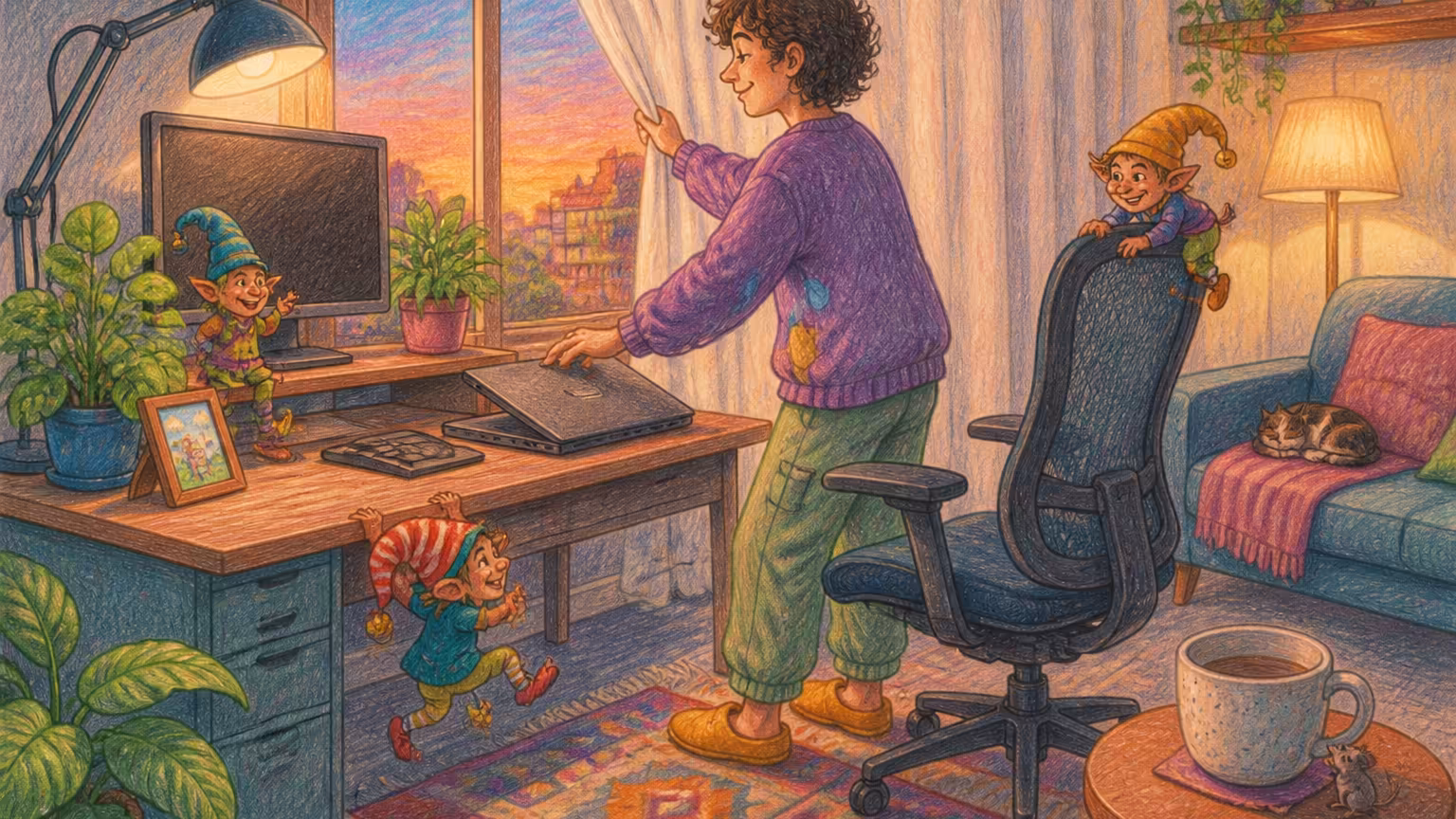 Produktives Homeoffice (ohne Burnout)