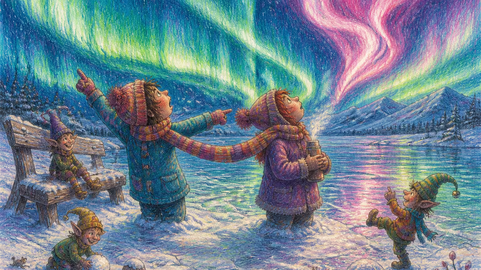 Polarlichter: Wenn Freude und Erinnerung mittanzen