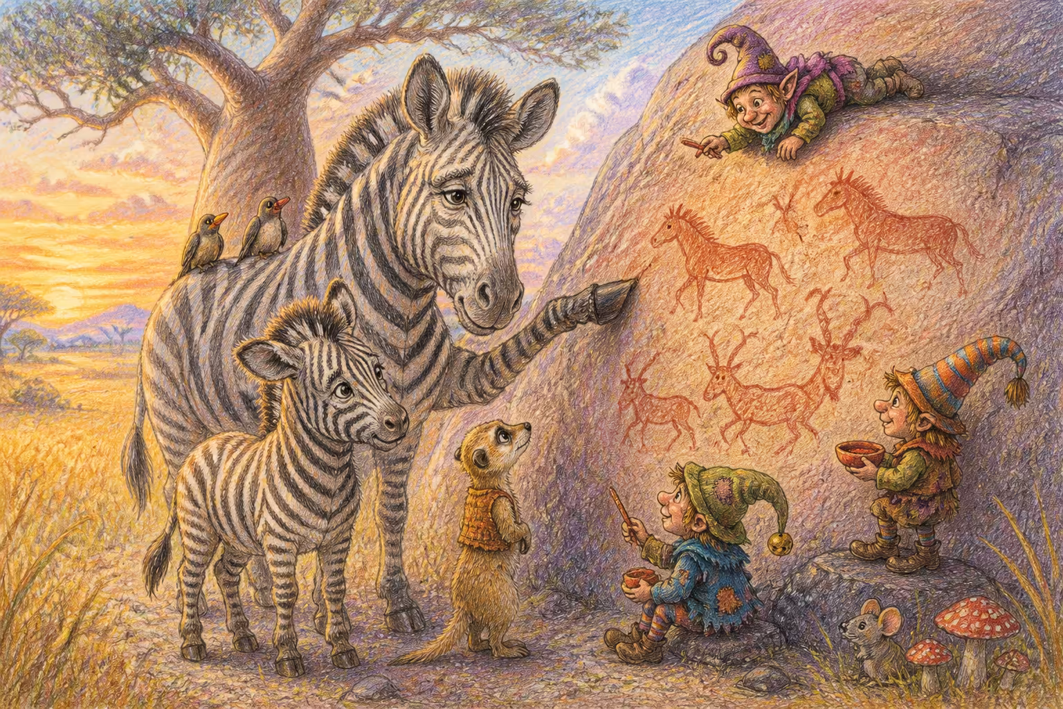 A Zebra Mais Antiga