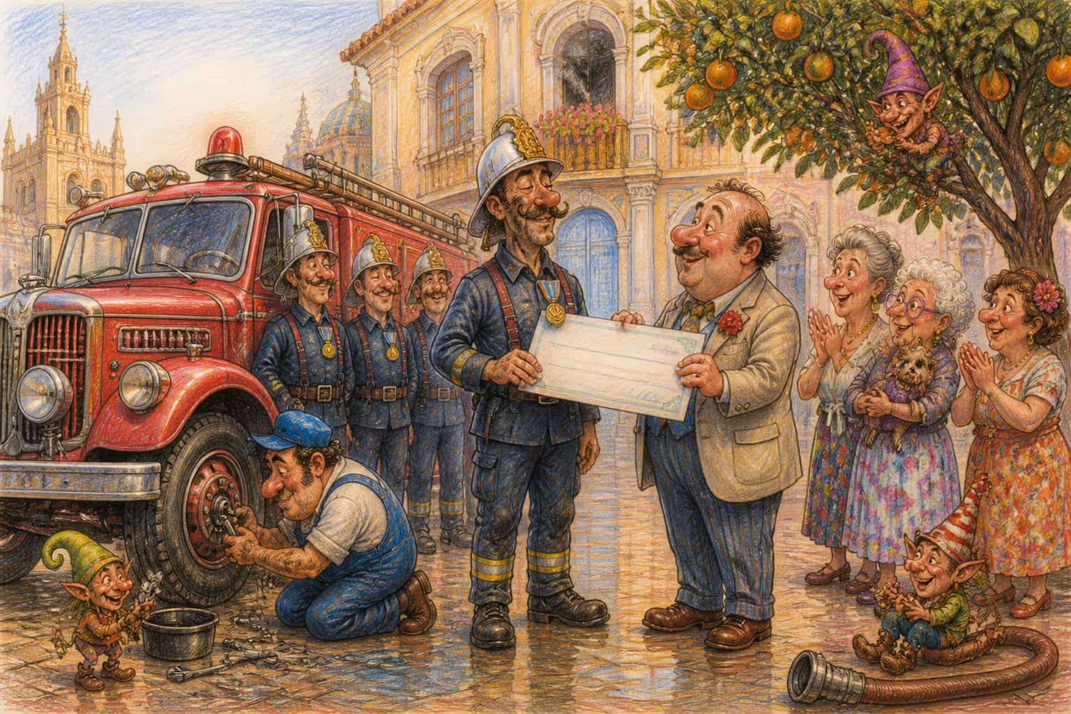 Los bomberos más lanzados