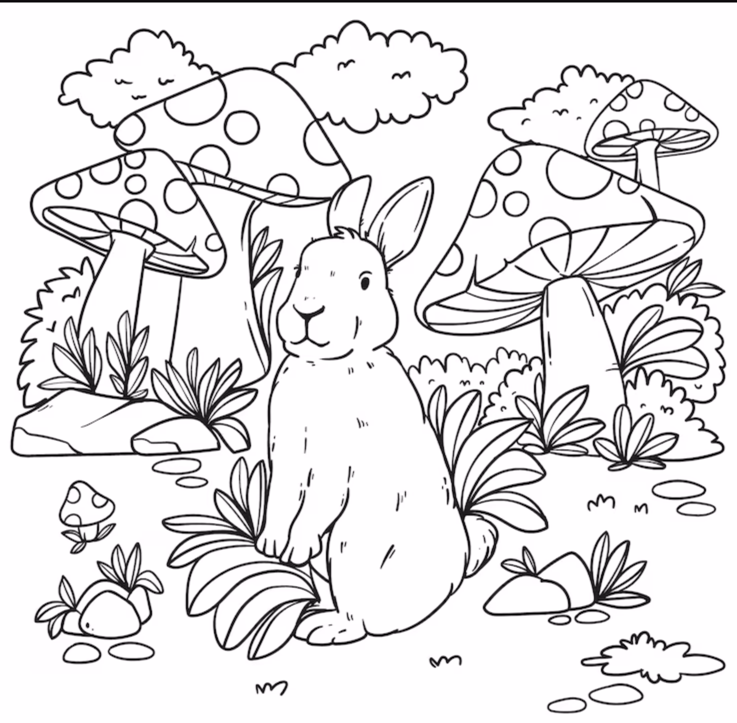 Naturaleza para colorear 3