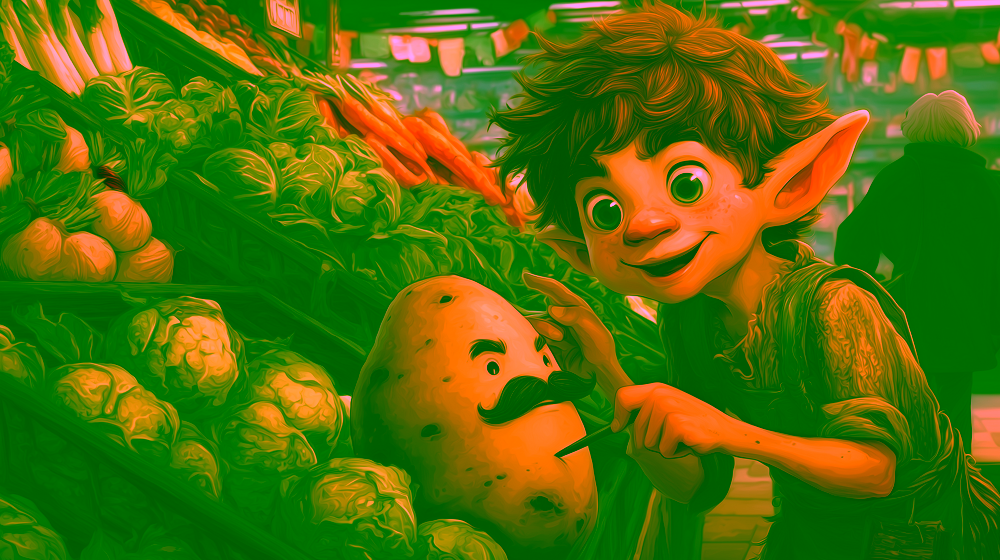 Patato en el Supermercado