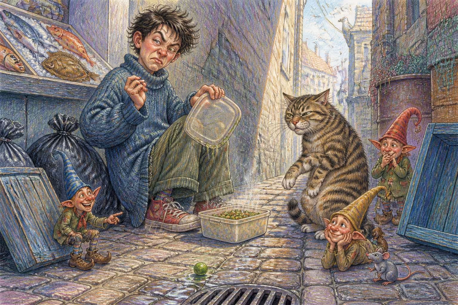 A Magikitos scene that pictures the expression Boke