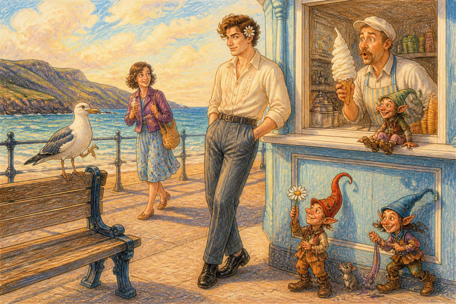 A Magikitos scene that pictures the expression Bang tidy