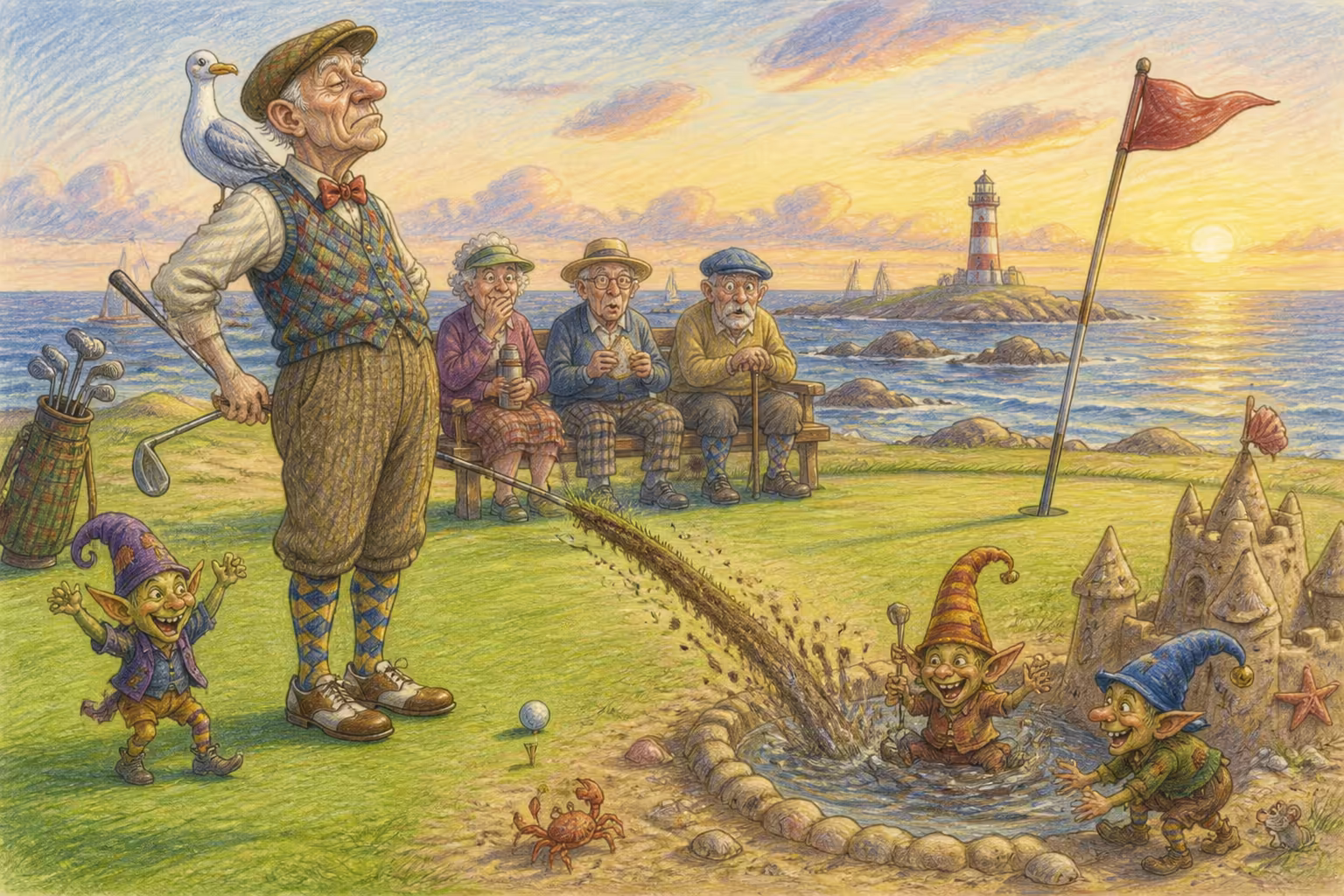 A Magikitos scene that pictures the expression Duffer