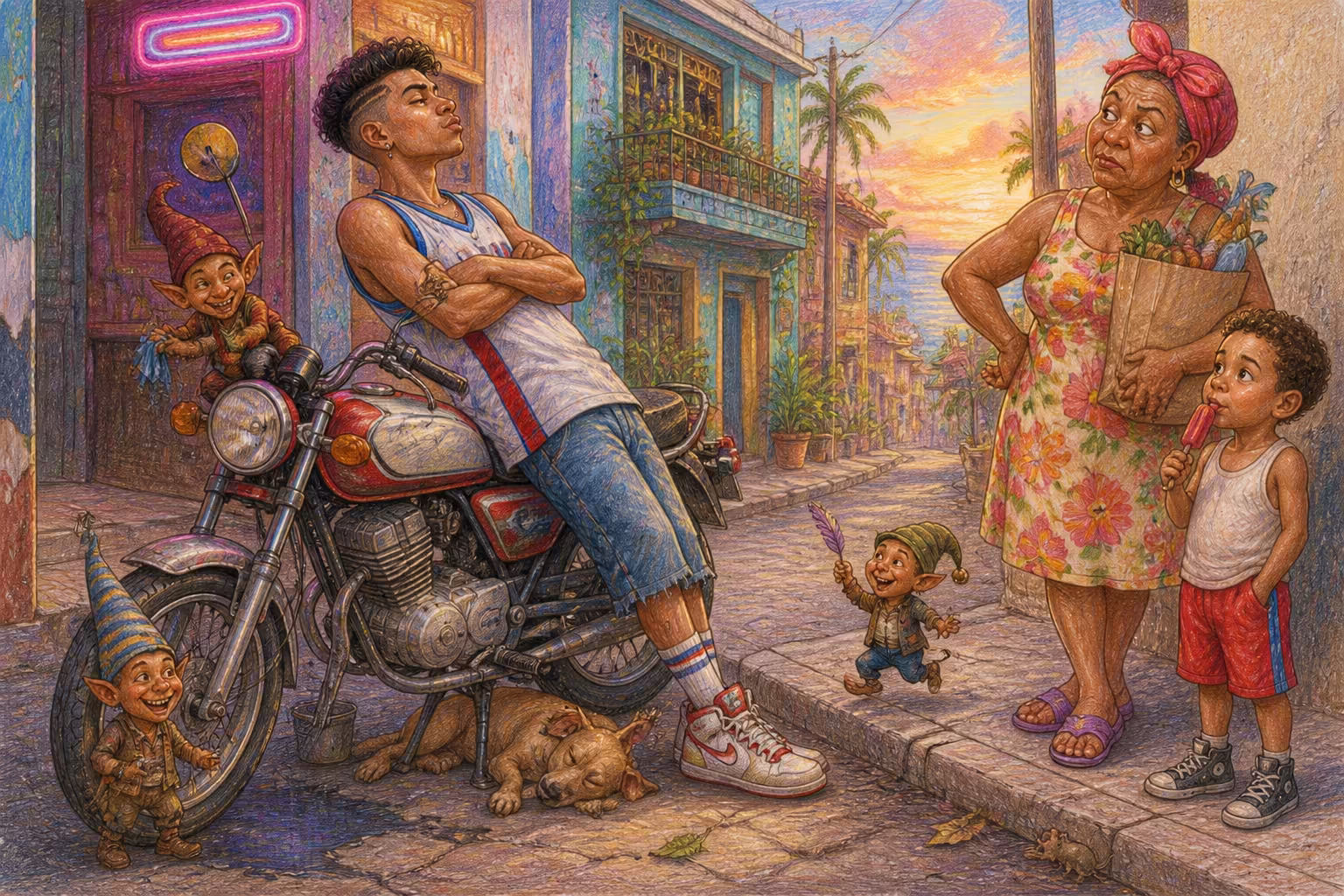 Escena de los Magikitos que ilustra la expresión Títere
