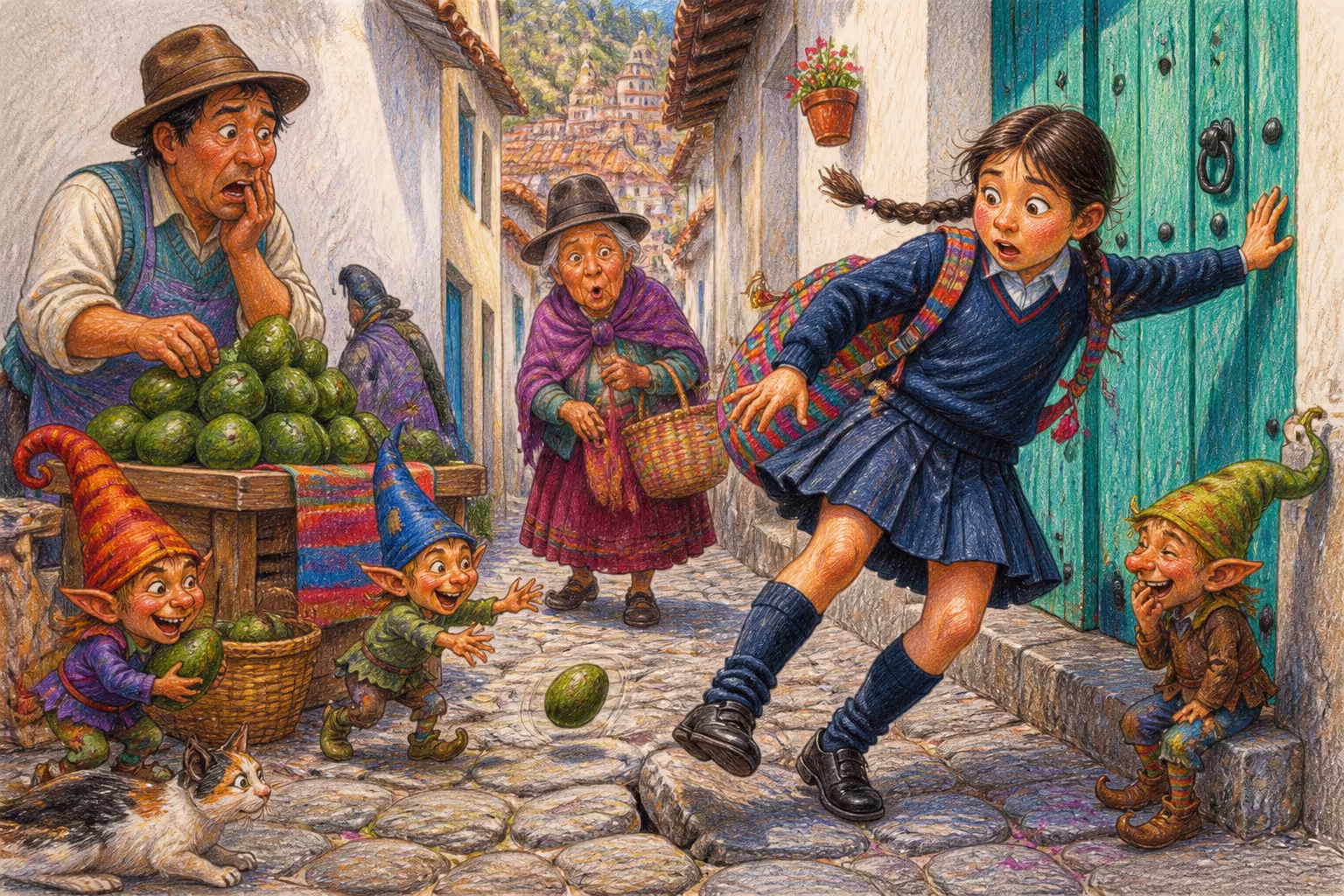 Escena de los Magikitos que ilustra la expresión ¡Chuta!