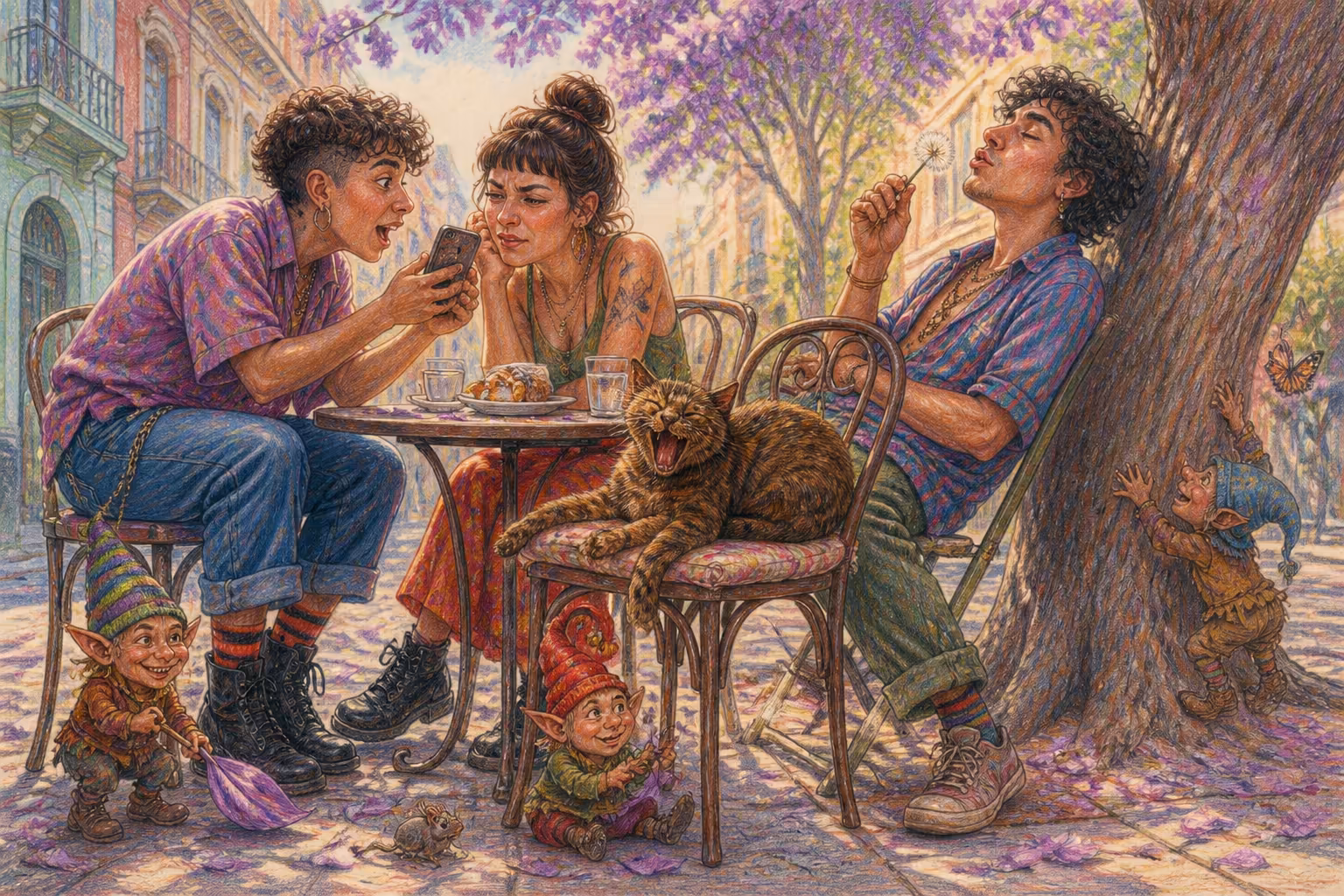 Escena de los Magikitos que ilustra la expresión Me chupa un huevo