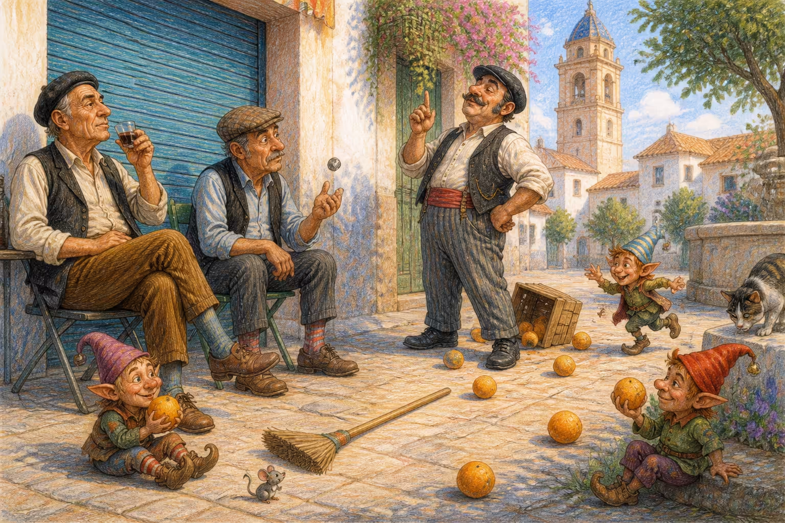 Escena de los Magikitos que ilustra la expresión Mandanga