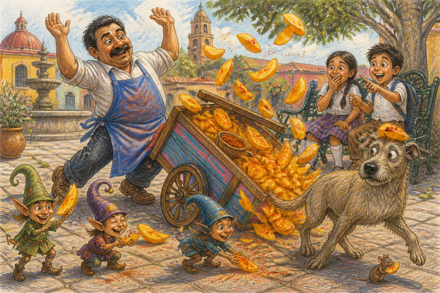 Escena de los Magikitos que ilustra la expresión Ya valió chetos