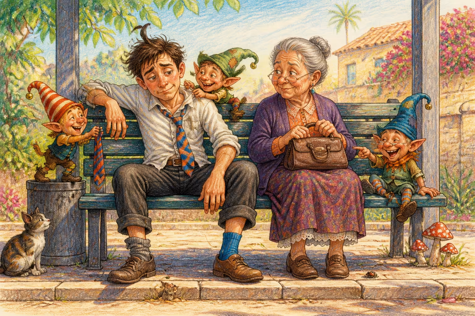 Escena de los Magikitos que ilustra la expresión Jechura