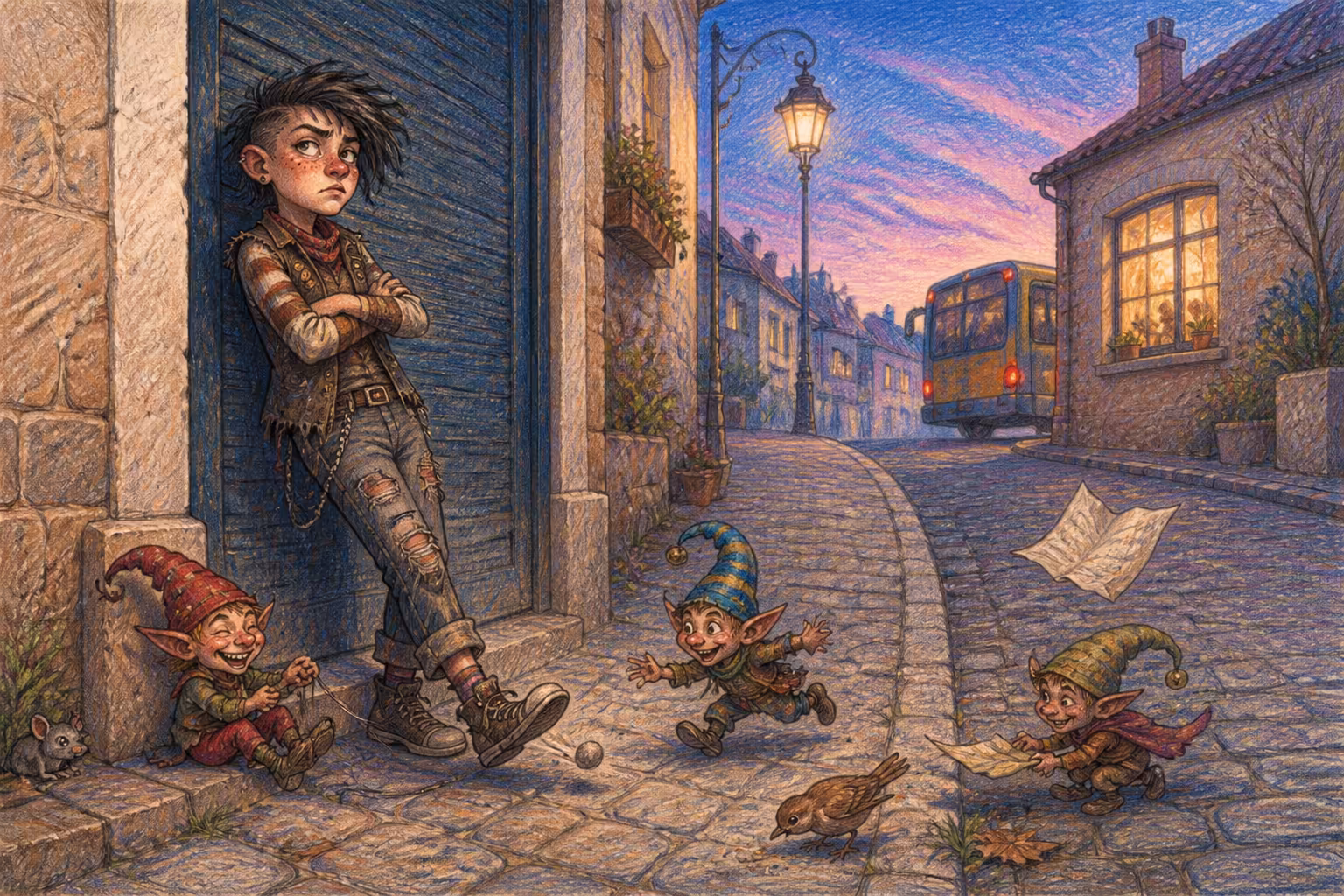 Escena de los Magikitos que ilustra la expresión Dejar tirado