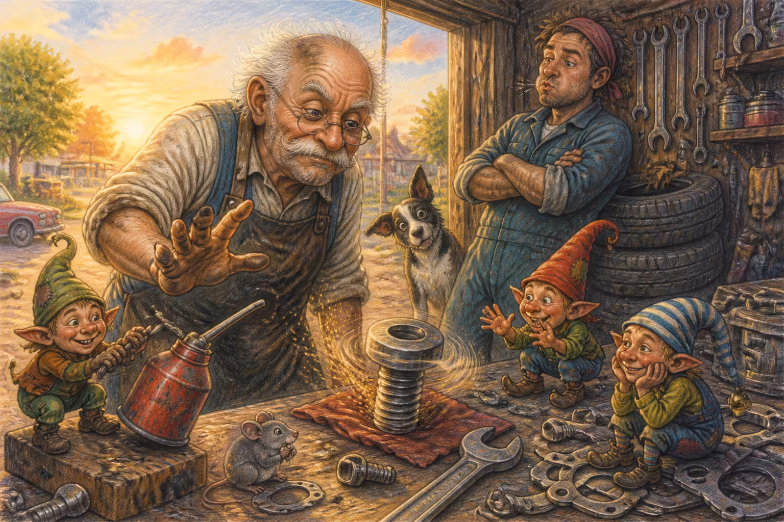 Escena de los Magikitos que ilustra la expresión Estar pasado de rosca