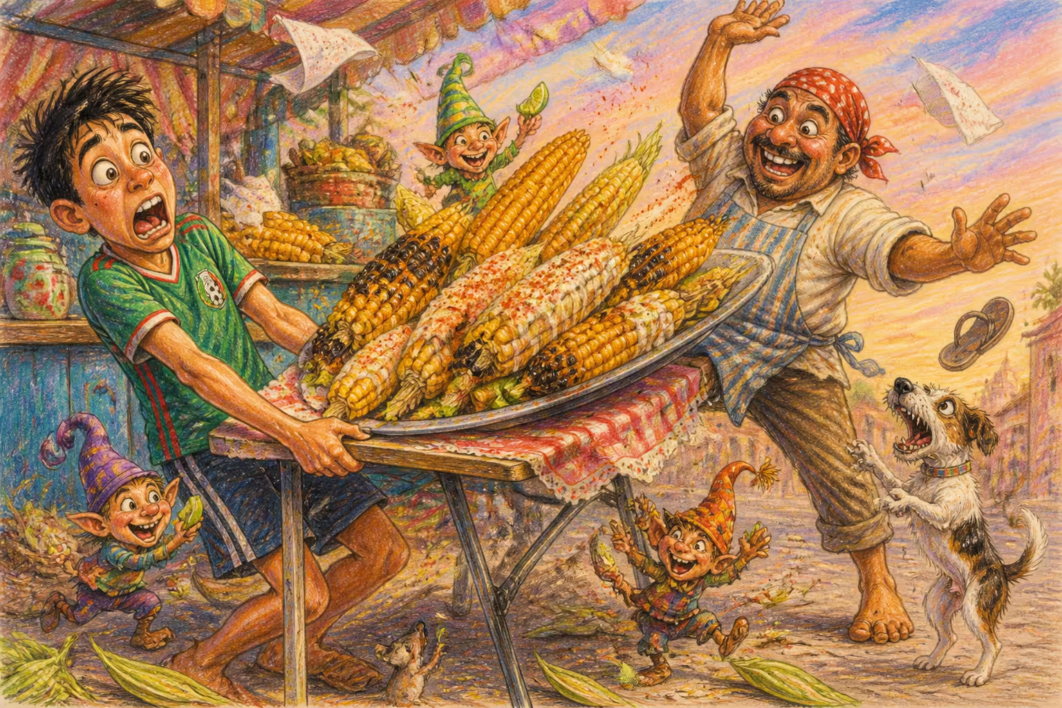 Escena de los Magikitos que ilustra la expresión Está cañón