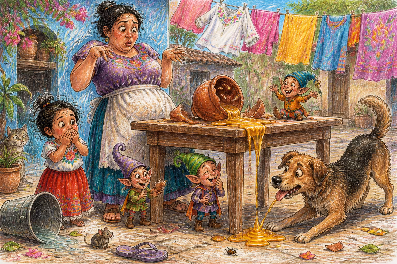 Escena de los Magikitos que ilustra la expresión Púchica