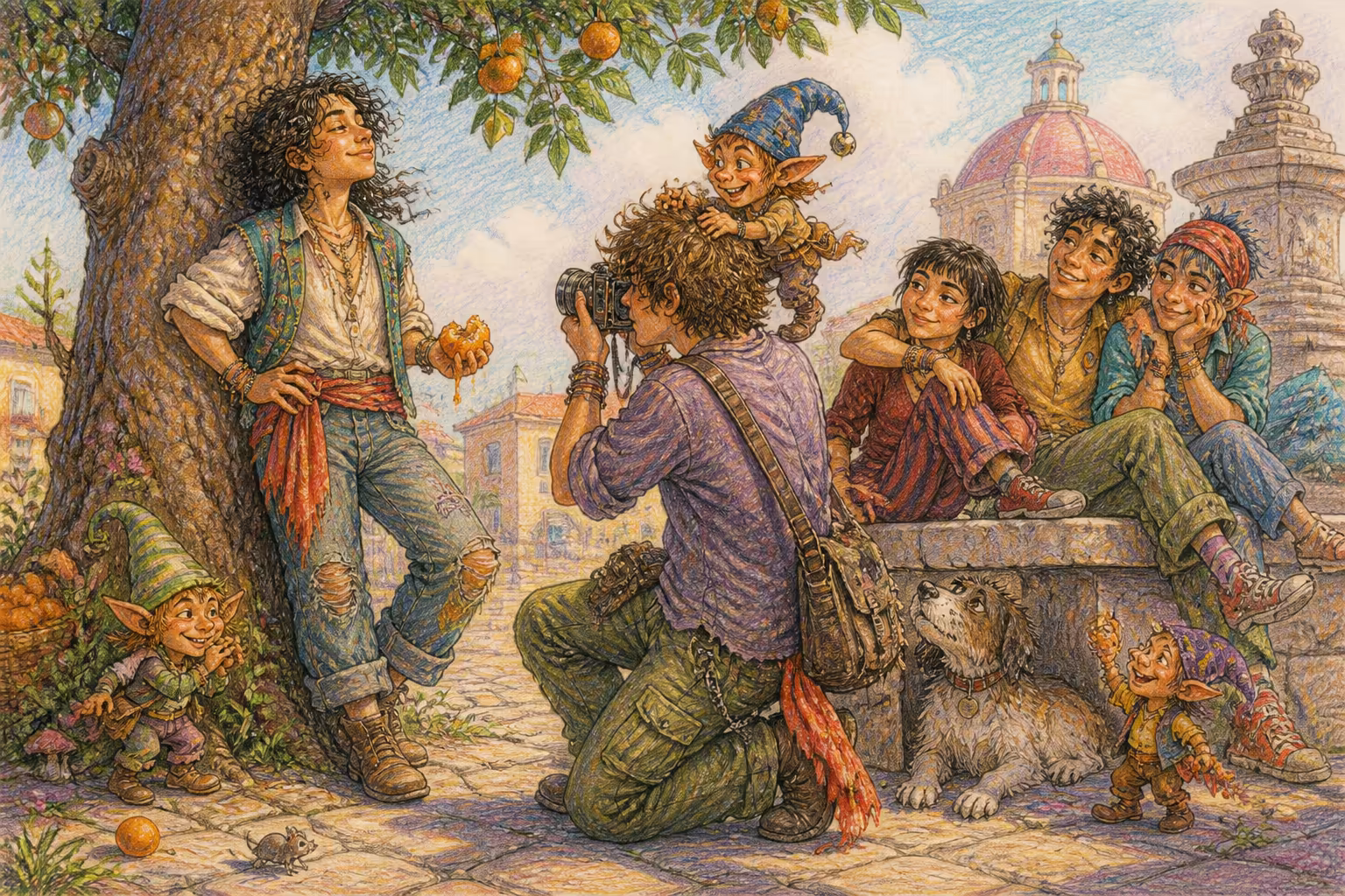 Escena de los Magikitos que ilustra la expresión Quesito