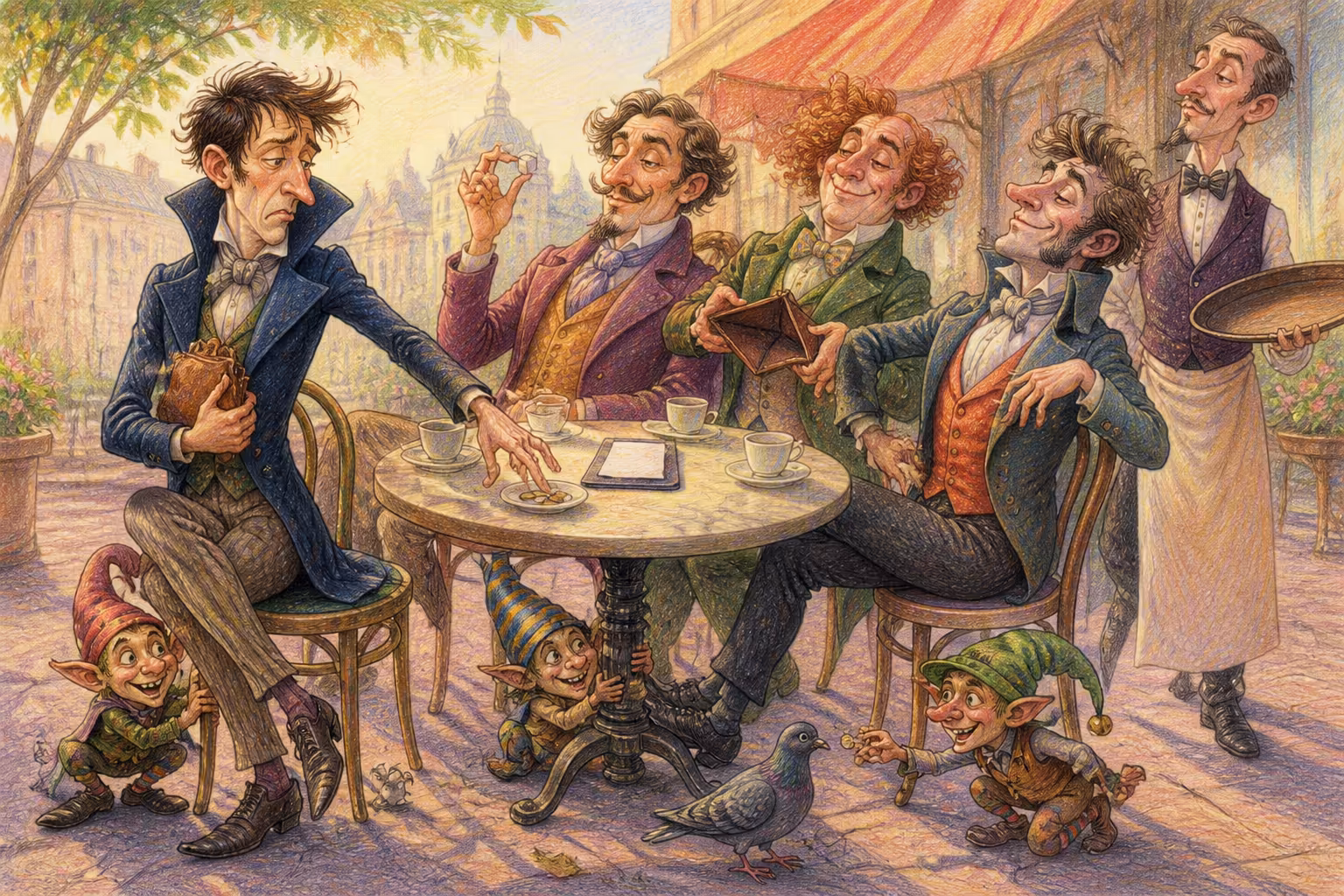 Une scène des Magikitos qui illustre l'expression Être une pince