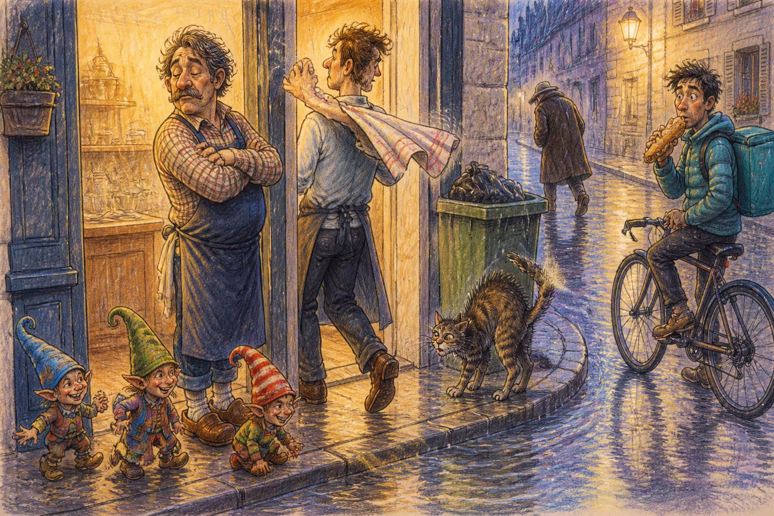Une scène des Magikitos qui illustre l'expression Un pointeur