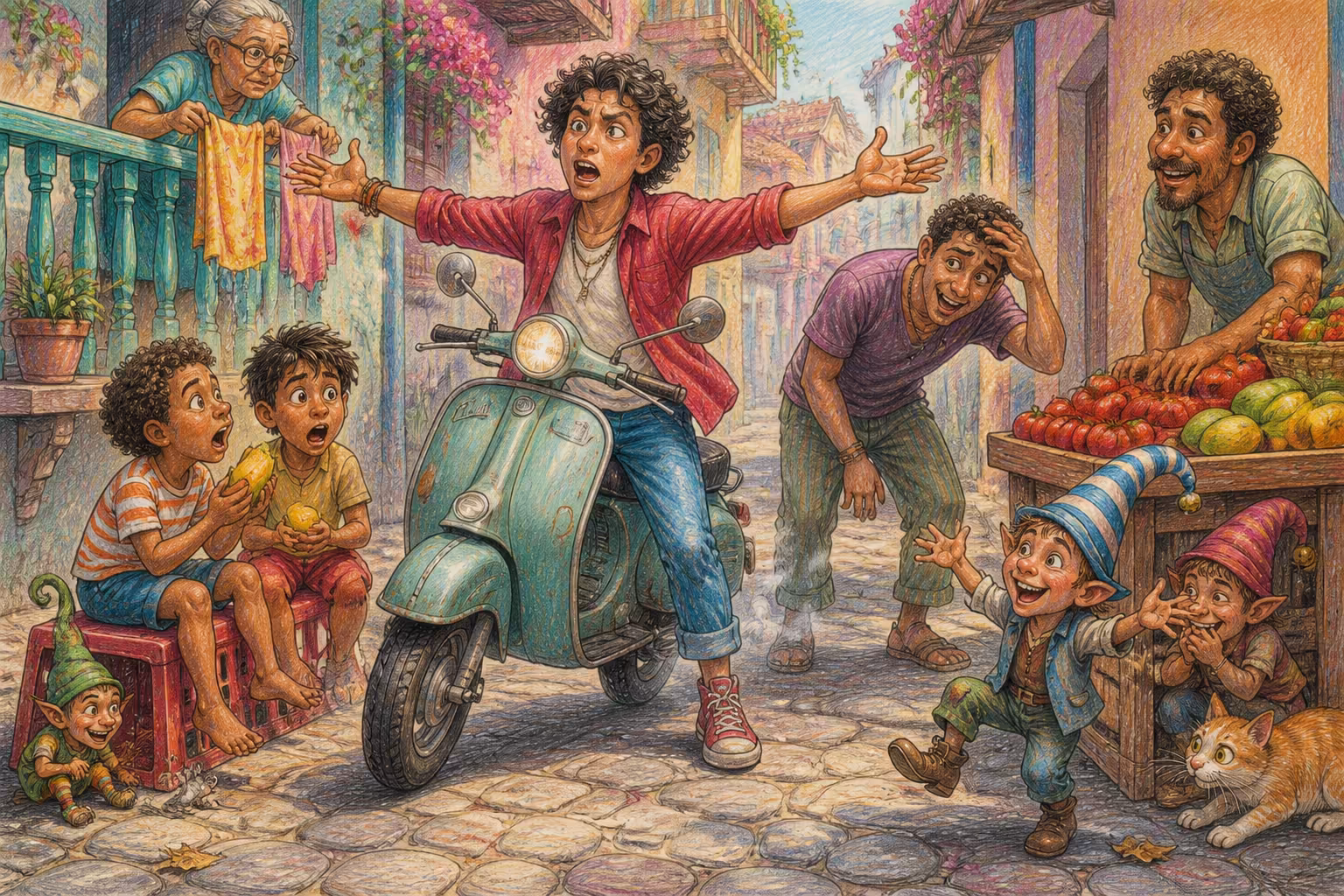 Une scène des Magikitos qui illustre l'expression Dèh
