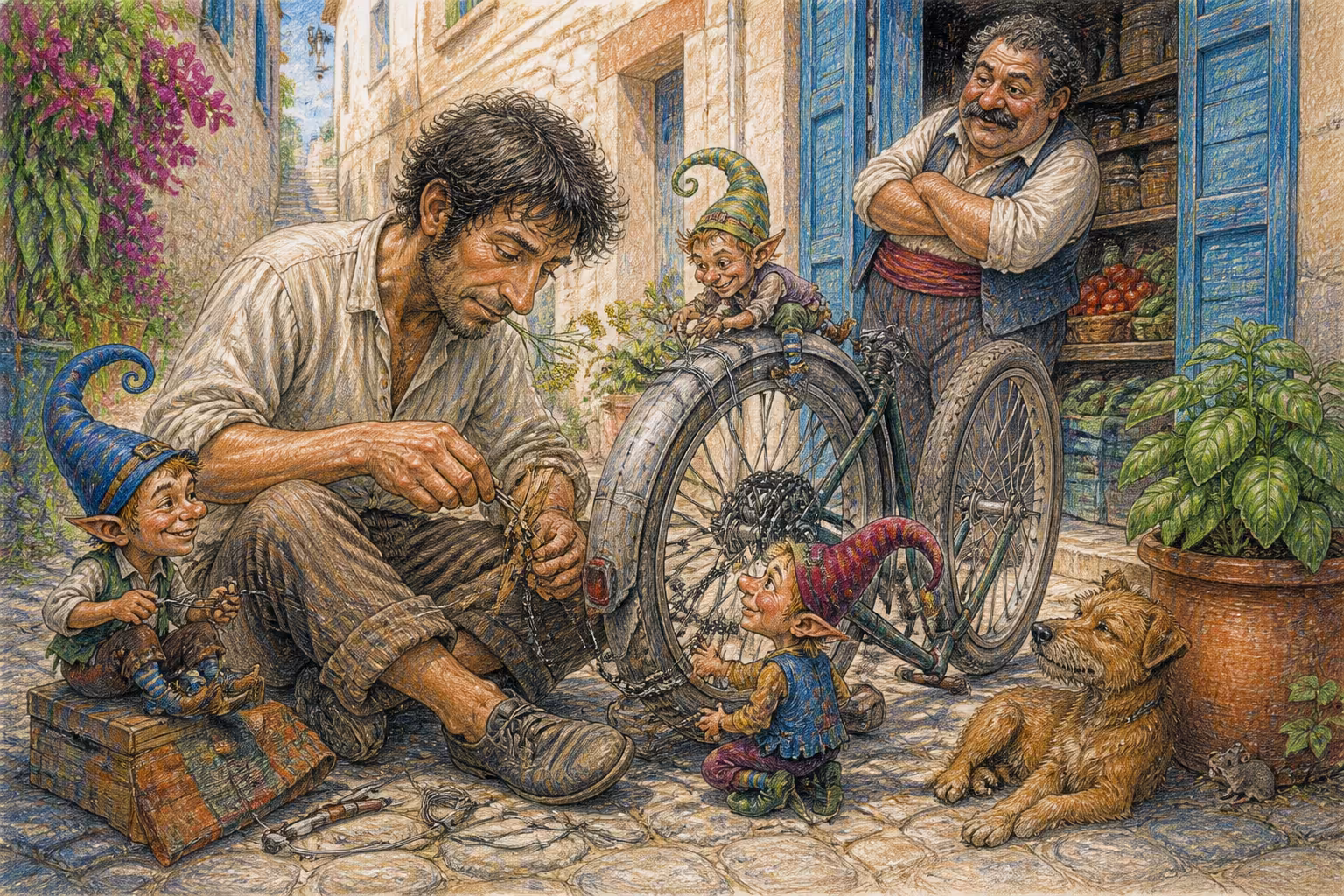 Una scena dei Magikitos che illustra l'espressione Ciavarra