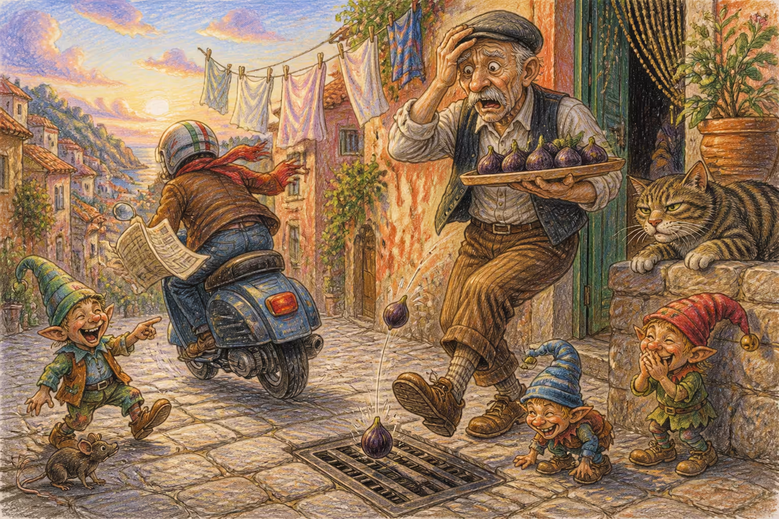 Una scena dei Magikitos che illustra l'espressione Porca miseria!