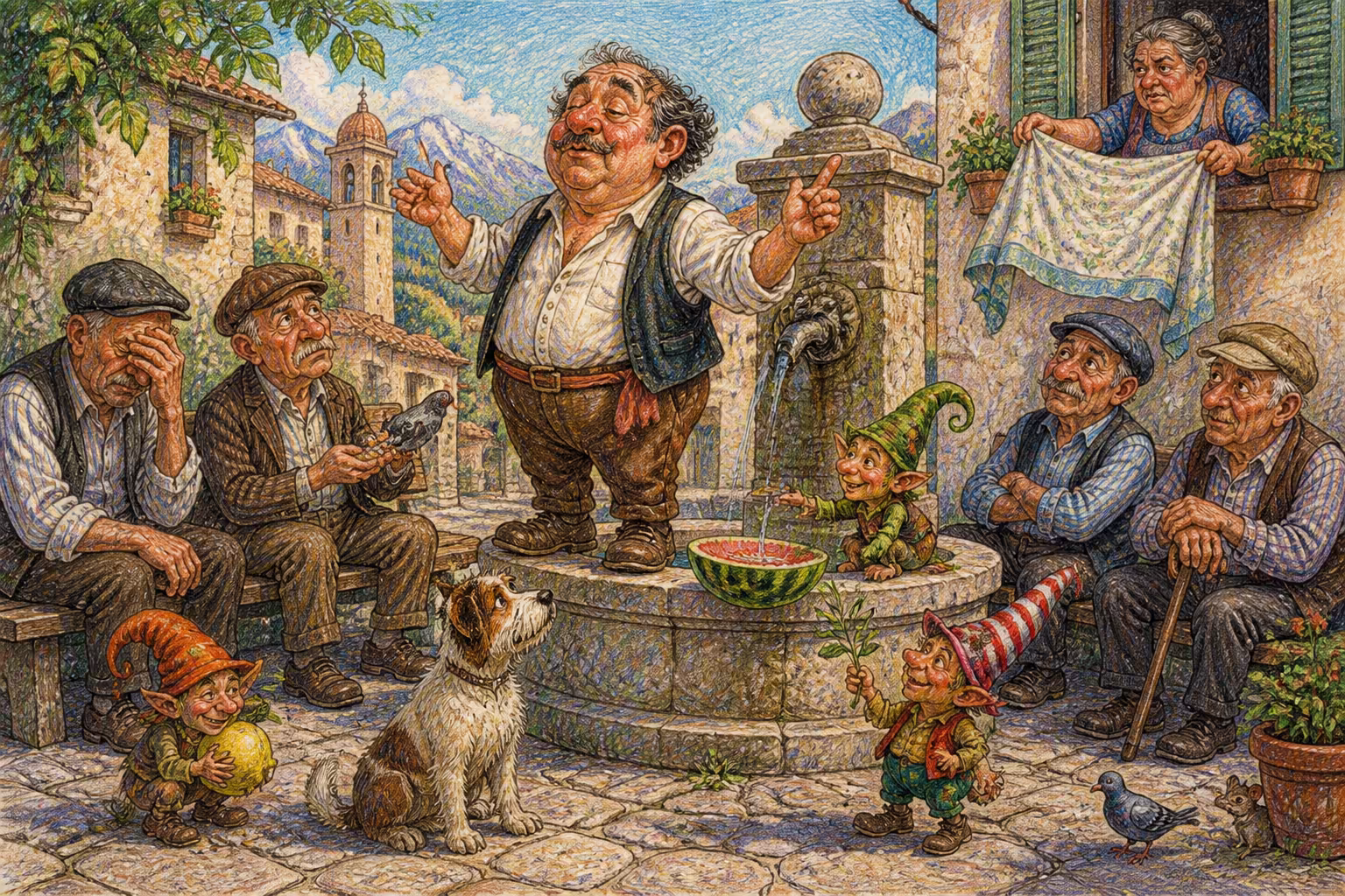 Una scena dei Magikitos che illustra l'espressione Capiscione