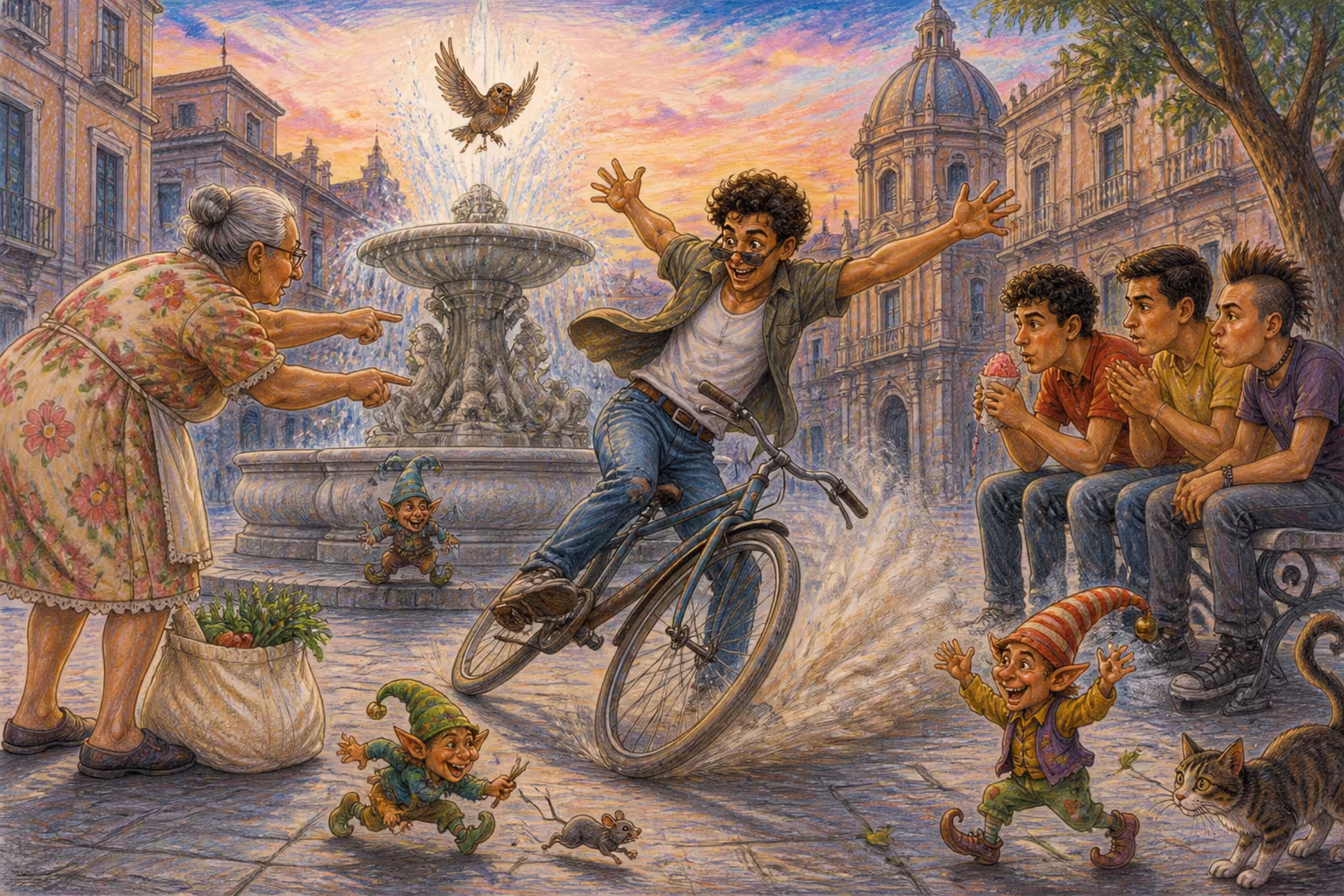 Una scena dei Magikitos che illustra l'espressione Spacchio