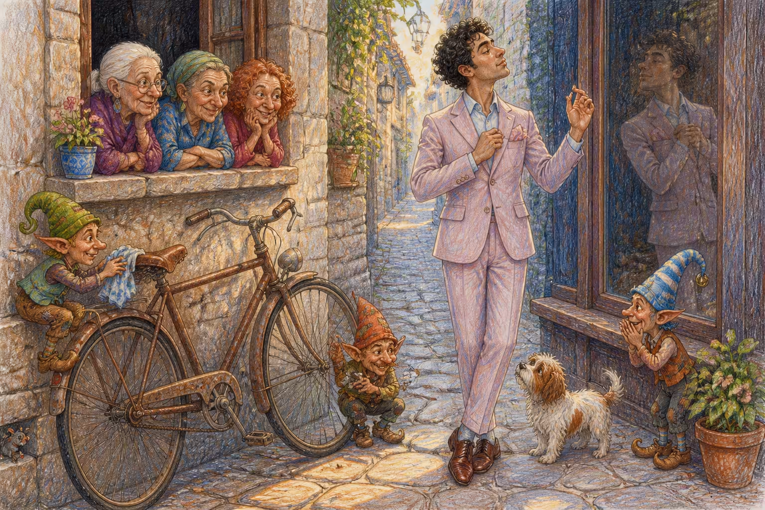 Una scena dei Magikitos che illustra l'espressione Fighetta