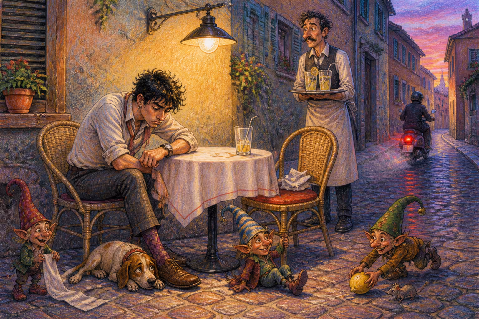 Una scena dei Magikitos che illustra l'espressione Tirare il pacco