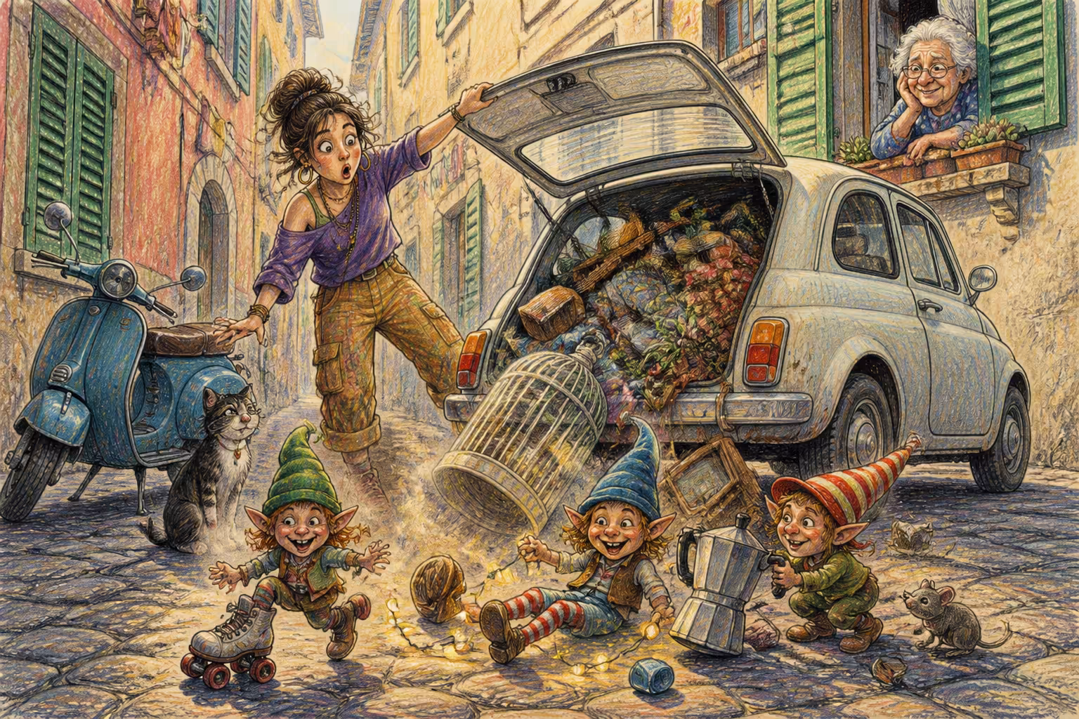 Una scena dei Magikitos che illustra l'espressione Rumenta