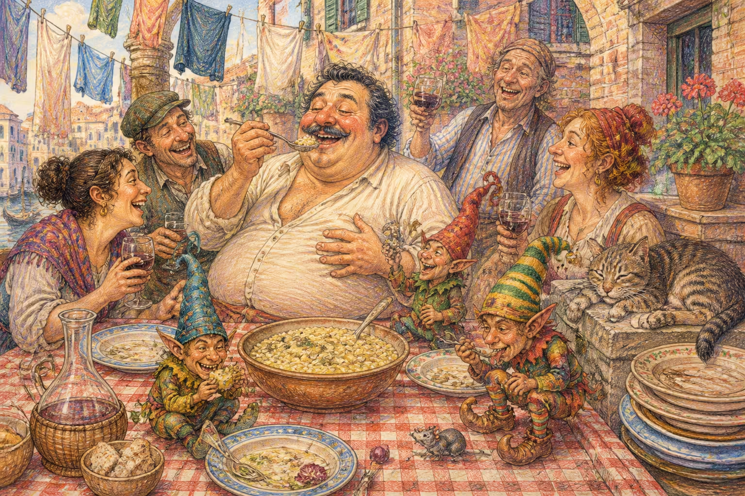 Una scena dei Magikitos che illustra l'espressione Paciarotto