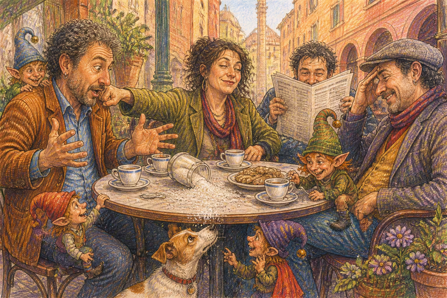 Una scena dei Magikitos che illustra l'espressione Gnurànt