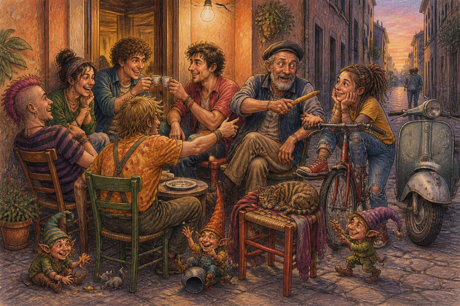 Una scena dei Magikitos che illustra l'espressione Balotta