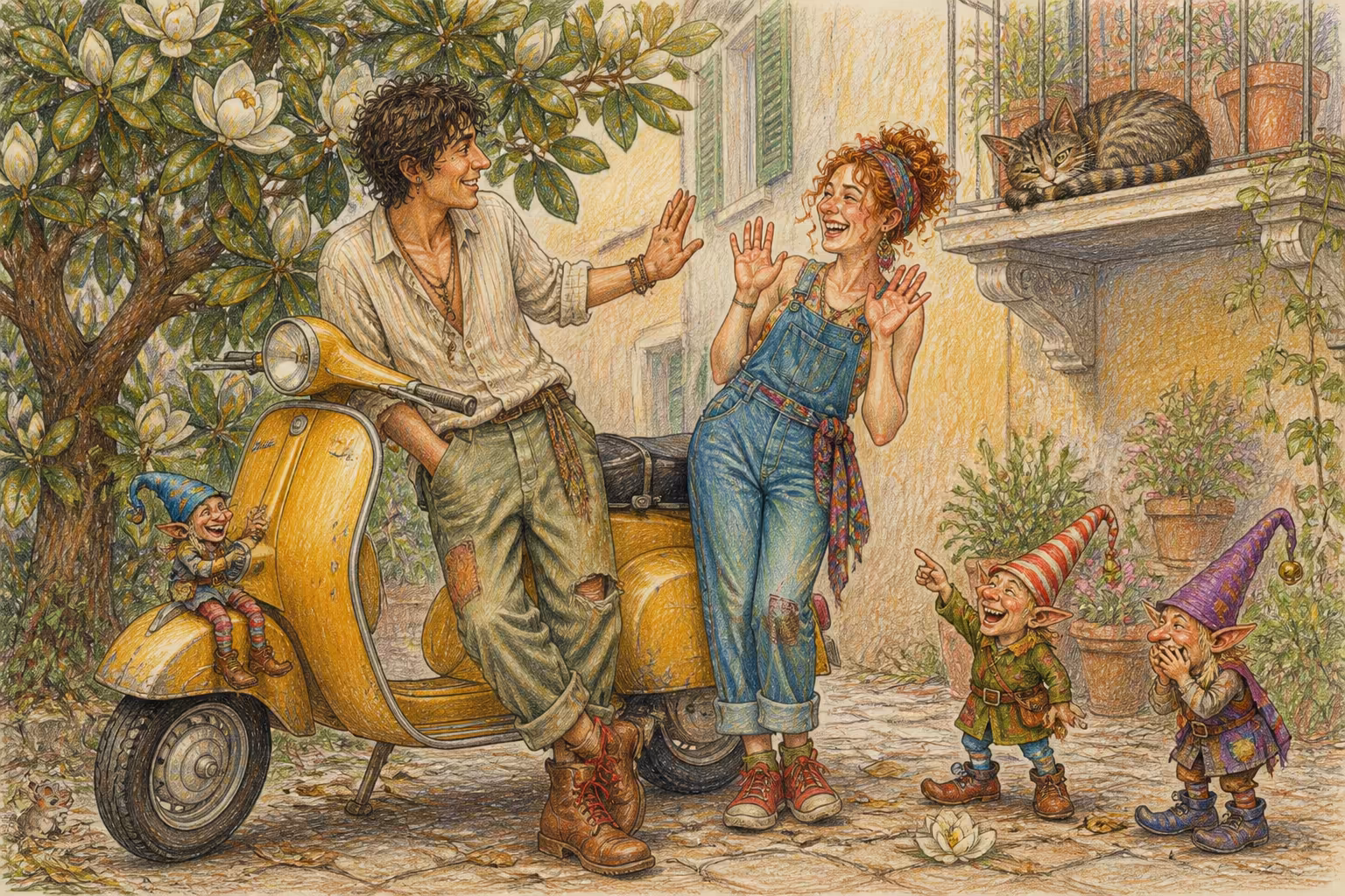 Una scena dei Magikitos che illustra l'espressione Suca