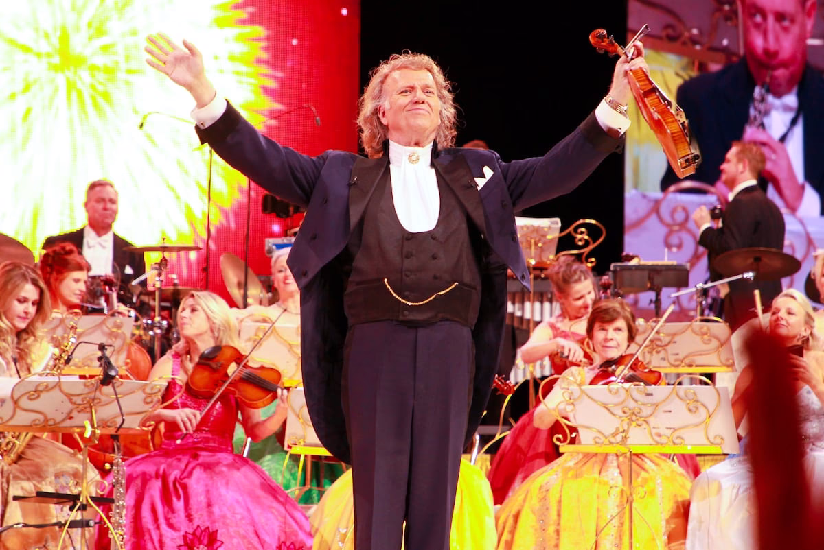 André Rieu: valses, móvil en alto y cero drama