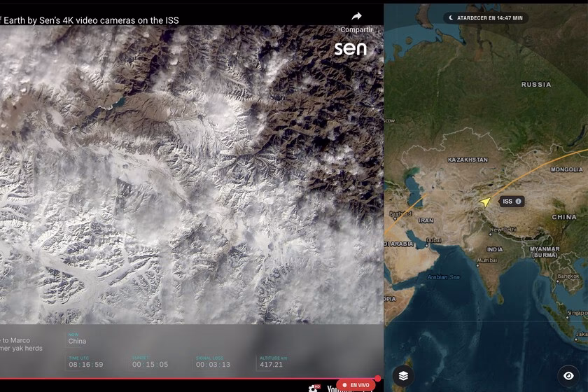 La Tierra en 4K: cotilleo espacial en directo